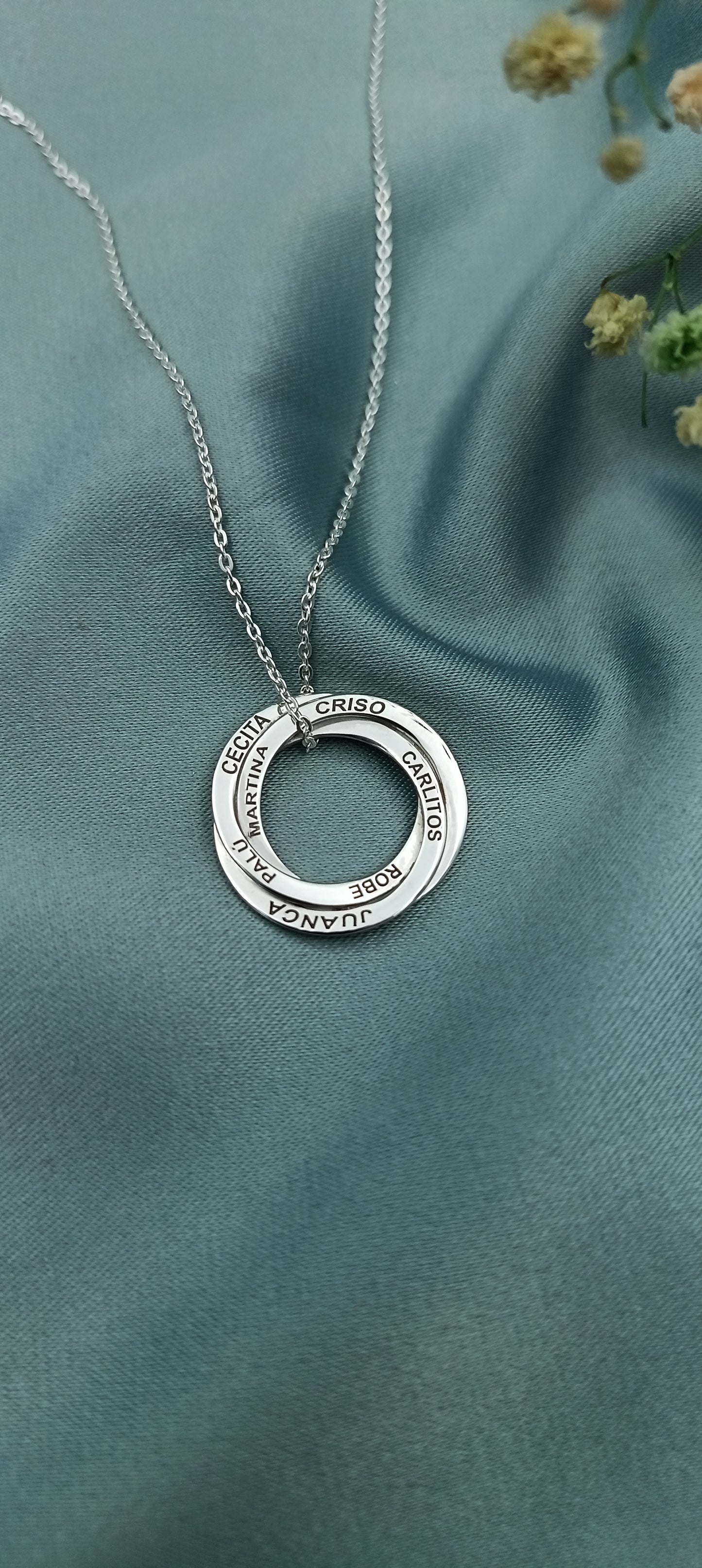 Dije Aros entrelazados