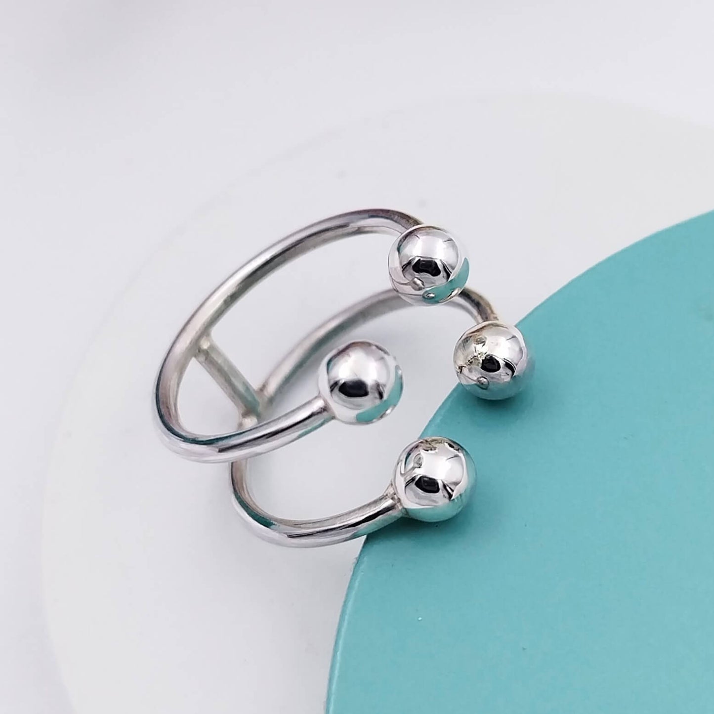 Anillo 4 bolitas