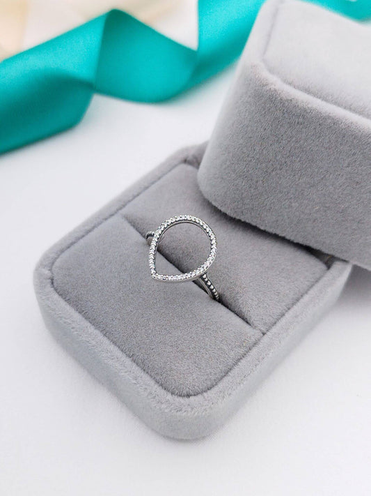 Anillo Almendra de circón