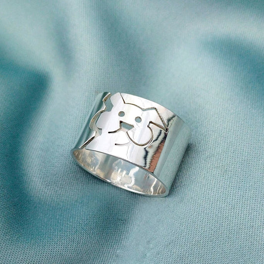 Anillo ancho Perro