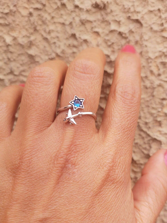 Anillo Avión estrella