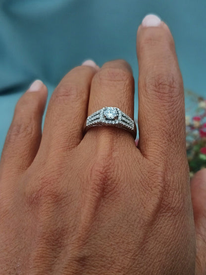 Anillo de Compromiso Brillante 4