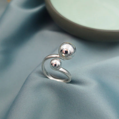 Anillo Doble bola