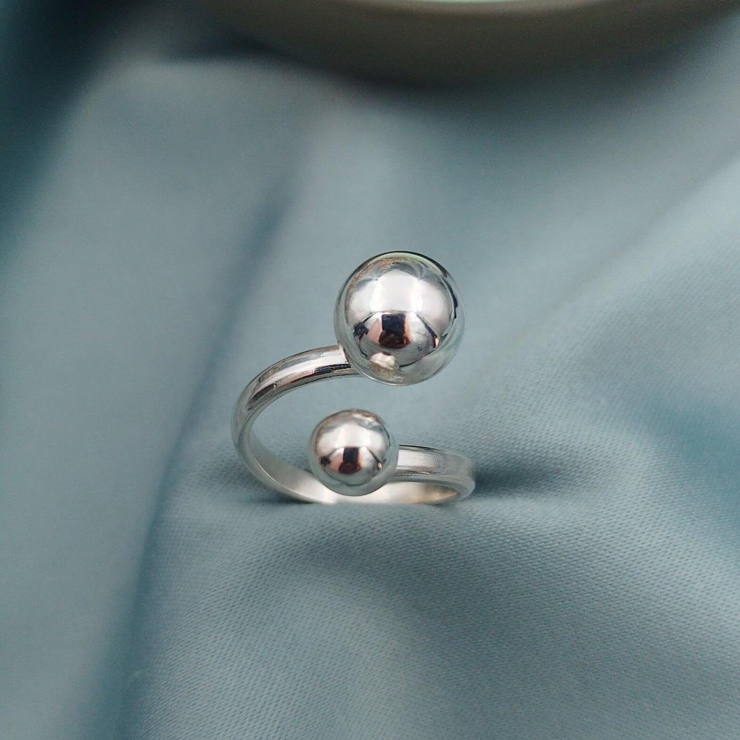 Anillo Doble bola