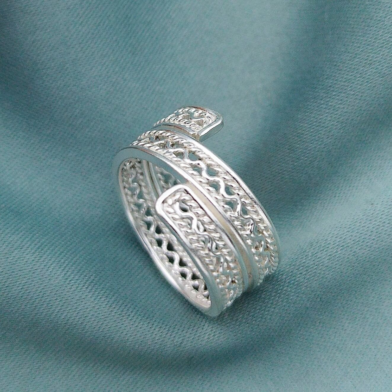 Anillo Filigrana Vueltas