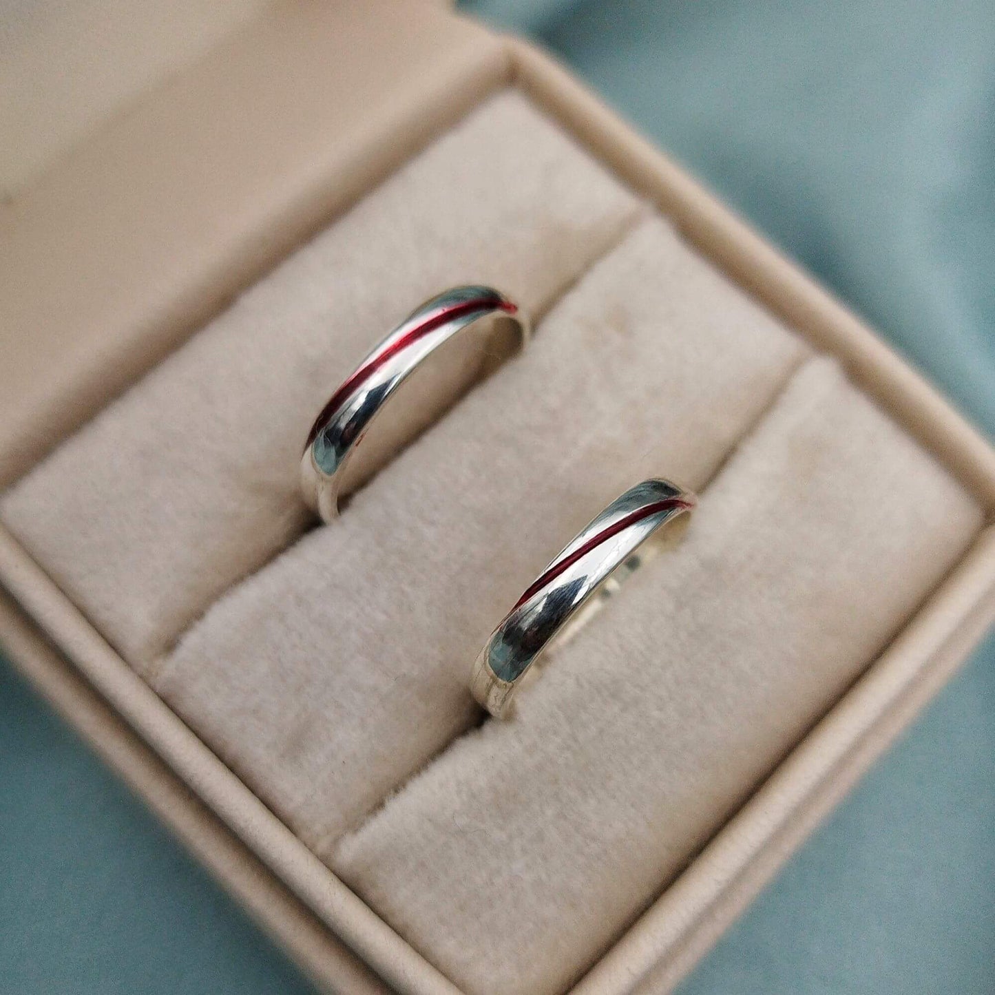 Anillos de matrimonio Hilo rojo