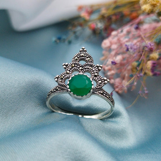 Anillo marquesita Corona