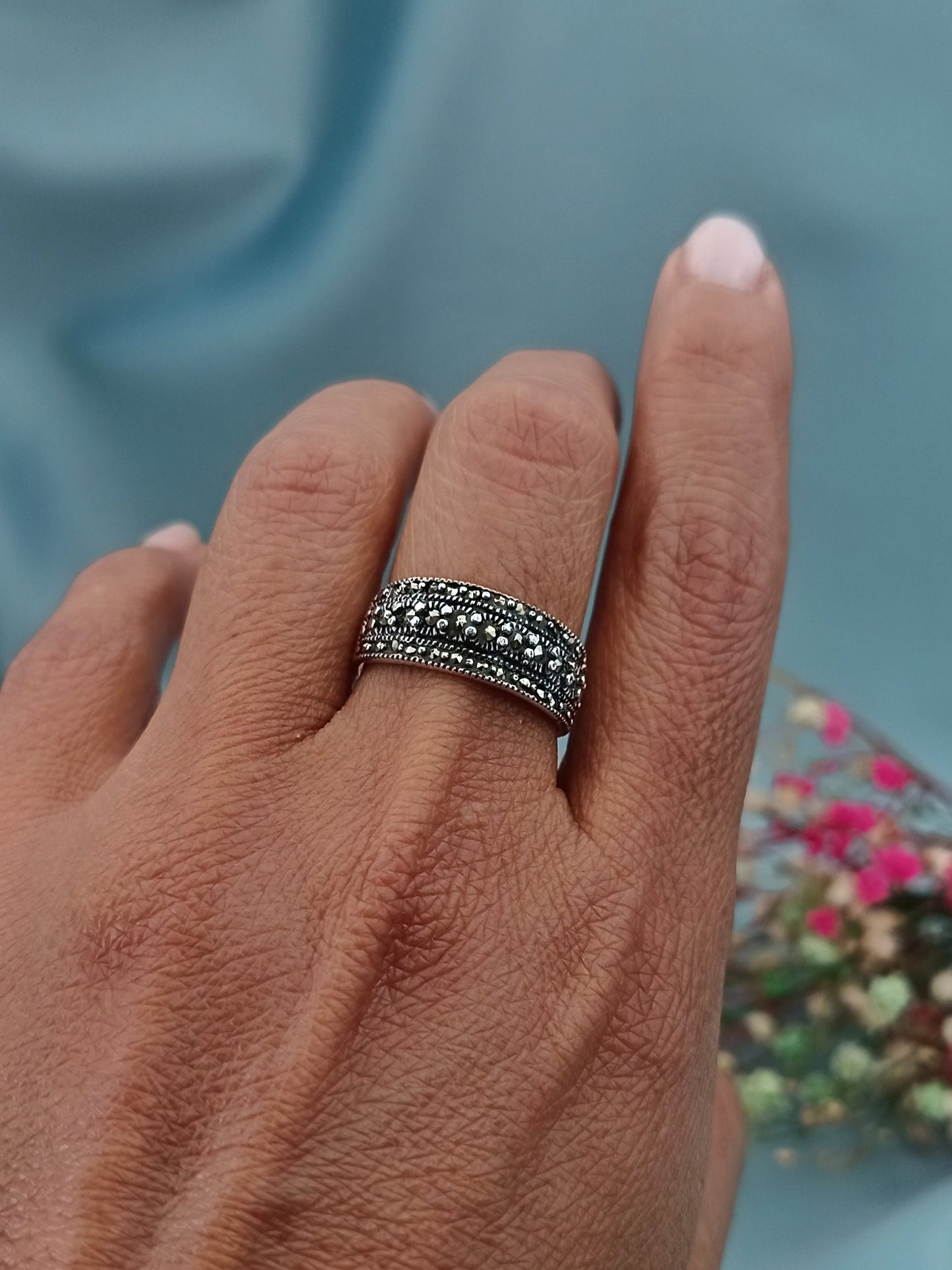 Anillo Cintillo Marquesitas