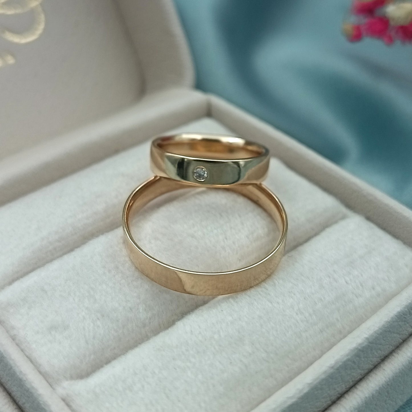 Anillos de matrimonio Spark 4mm