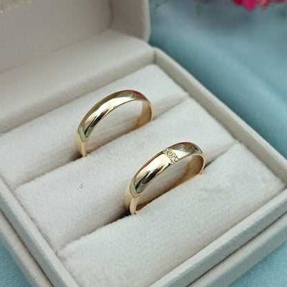 Anillos de matrimonio Spark 4mm