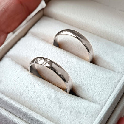 Anillos de matrimonio Encuentro Plata 925