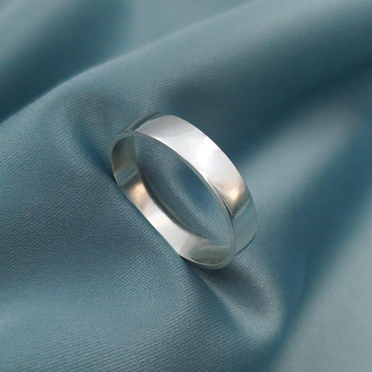 Anillos de matrimonio Classic plano Plata 925
