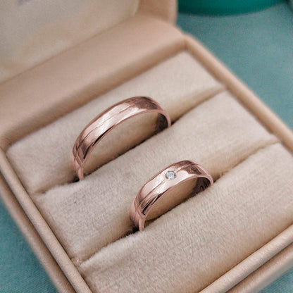 Anillos de matrimonio Sense Oro 18K