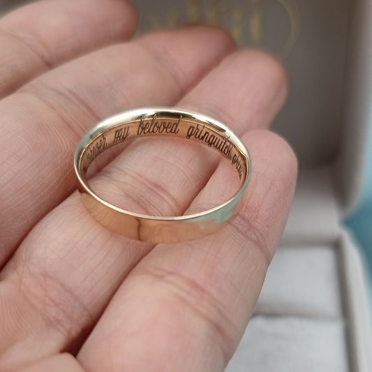 Anillos de matrimonio Spark 4mm Oro 18K