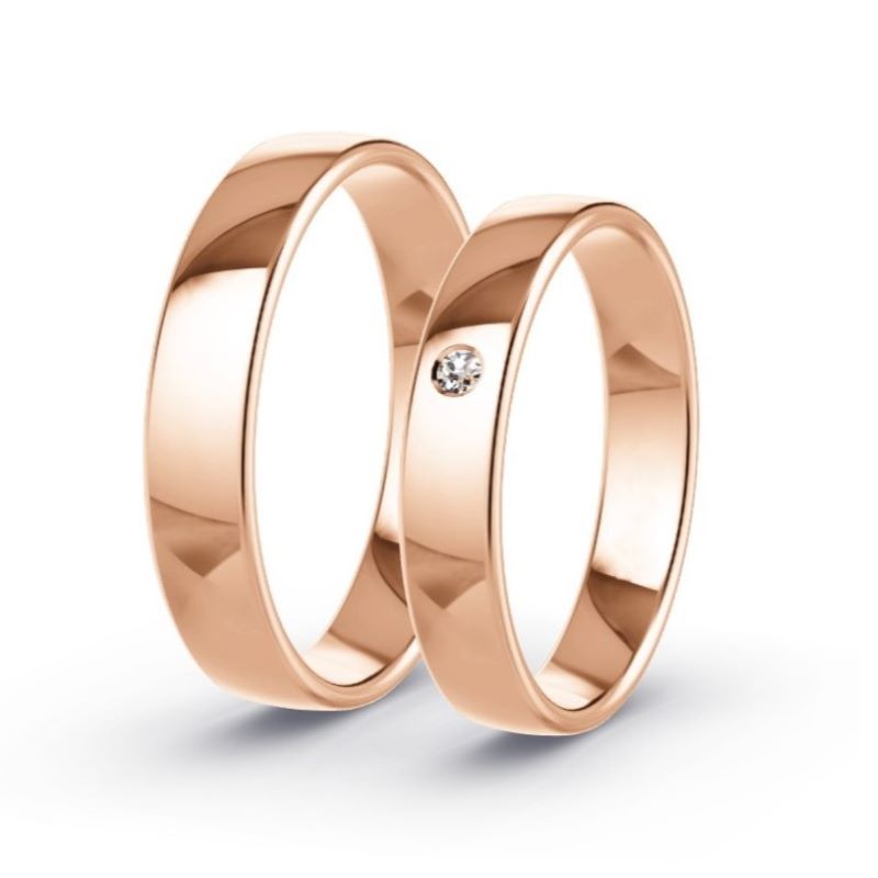Anillos de matrimonio Spark 4mm