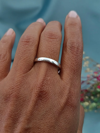 Anillo hombre 5mm liso