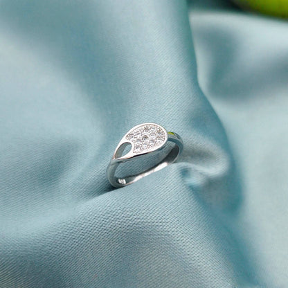 Anillo meñiquero Gota