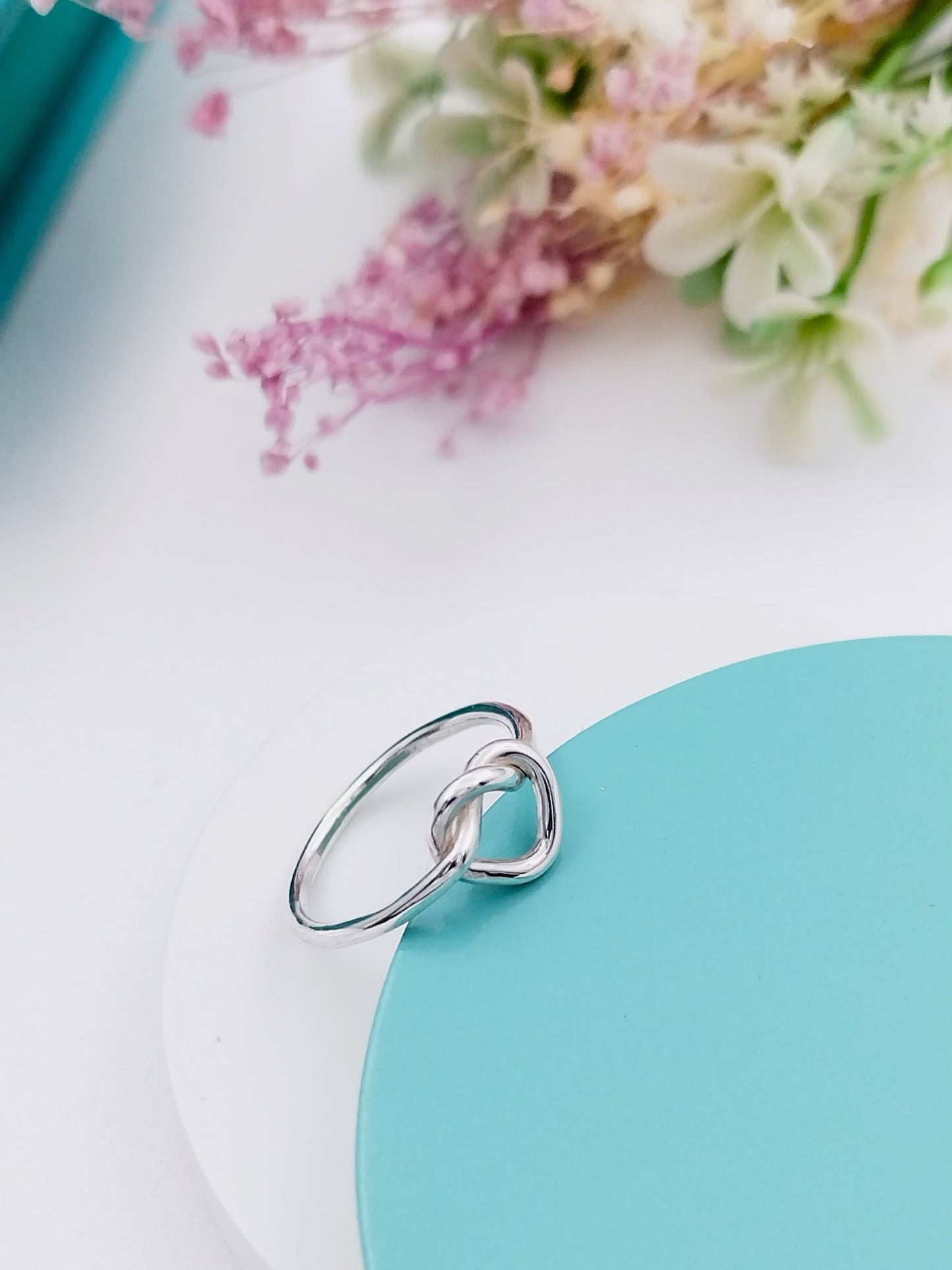 Anillo Corazón entrelazado