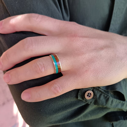Anillo Terra Plata 925