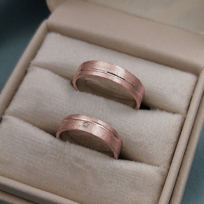 Anillos de matrimonio Arena Oro 18K