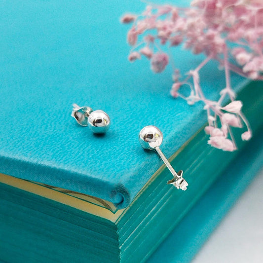 Aretes Bolas lisas