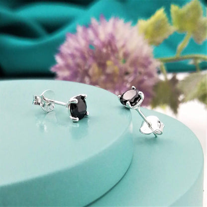 Aretes Circón con caja cónica