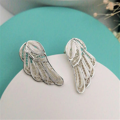Aretes Alas filigrana
