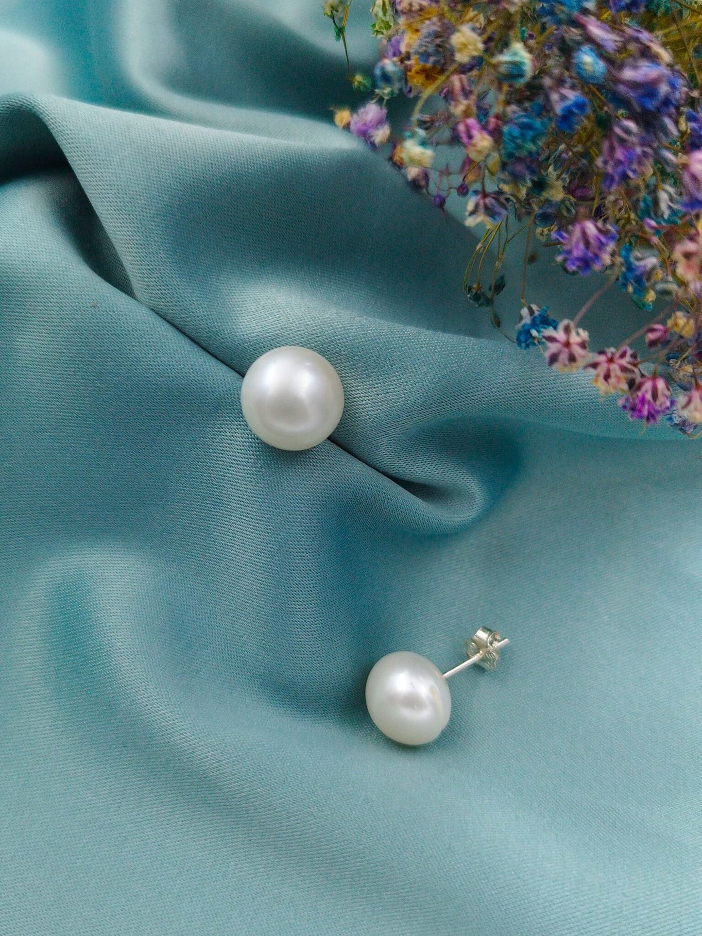 Aretes Perlas