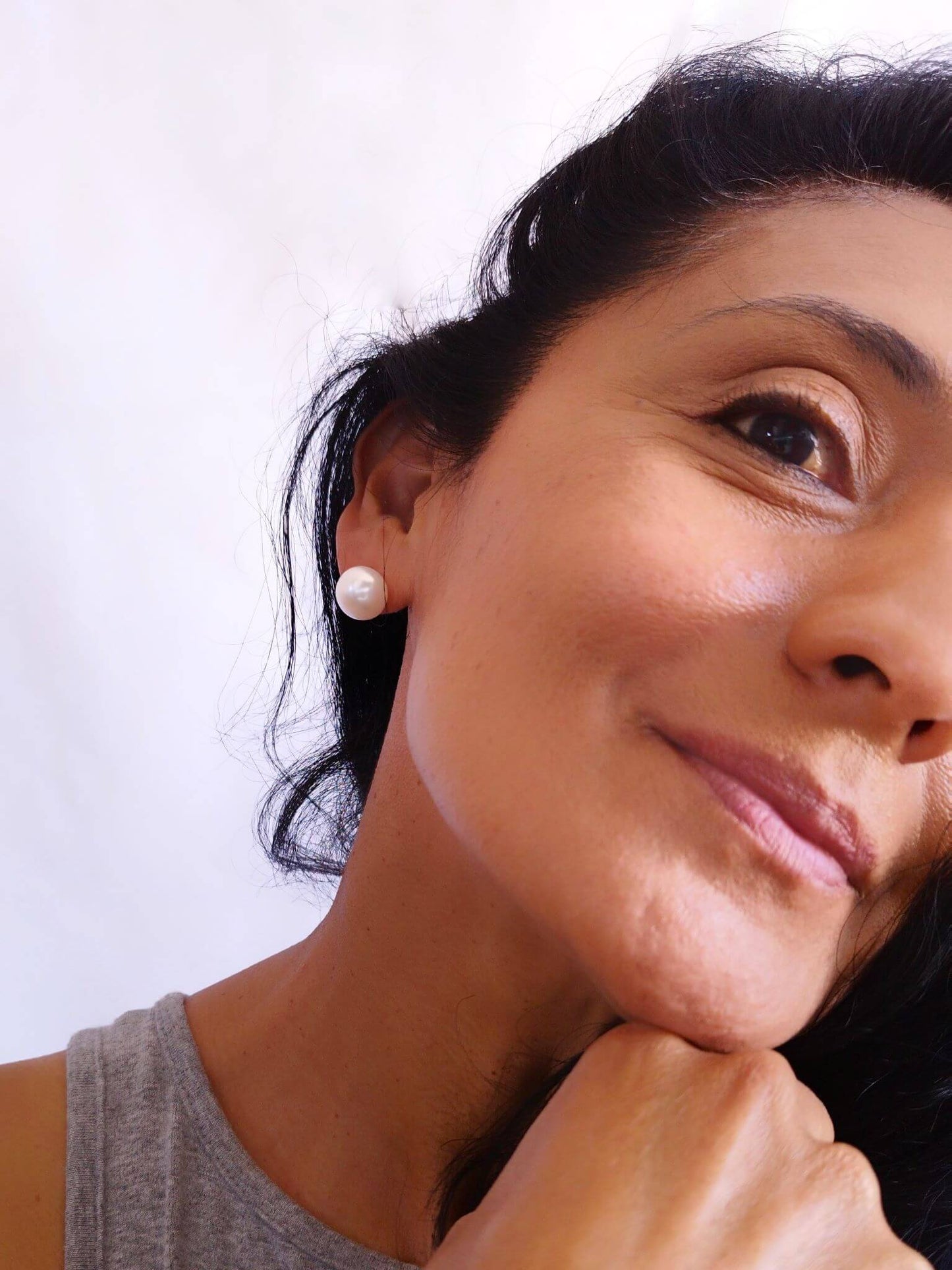 Aretes Perlas