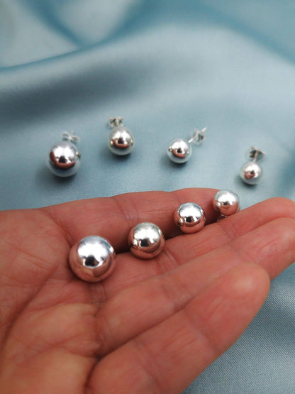 Aretes Bolas lisas