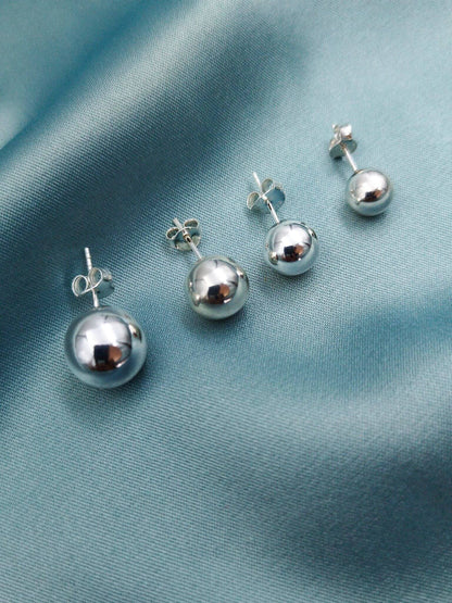 Aretes Bolas lisas
