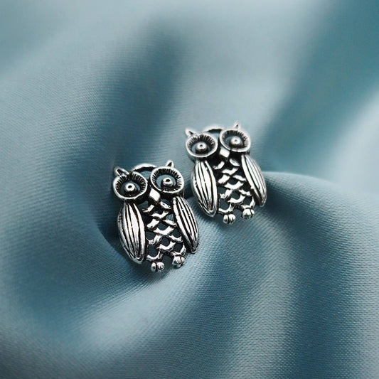 Aretes Buho envejecido