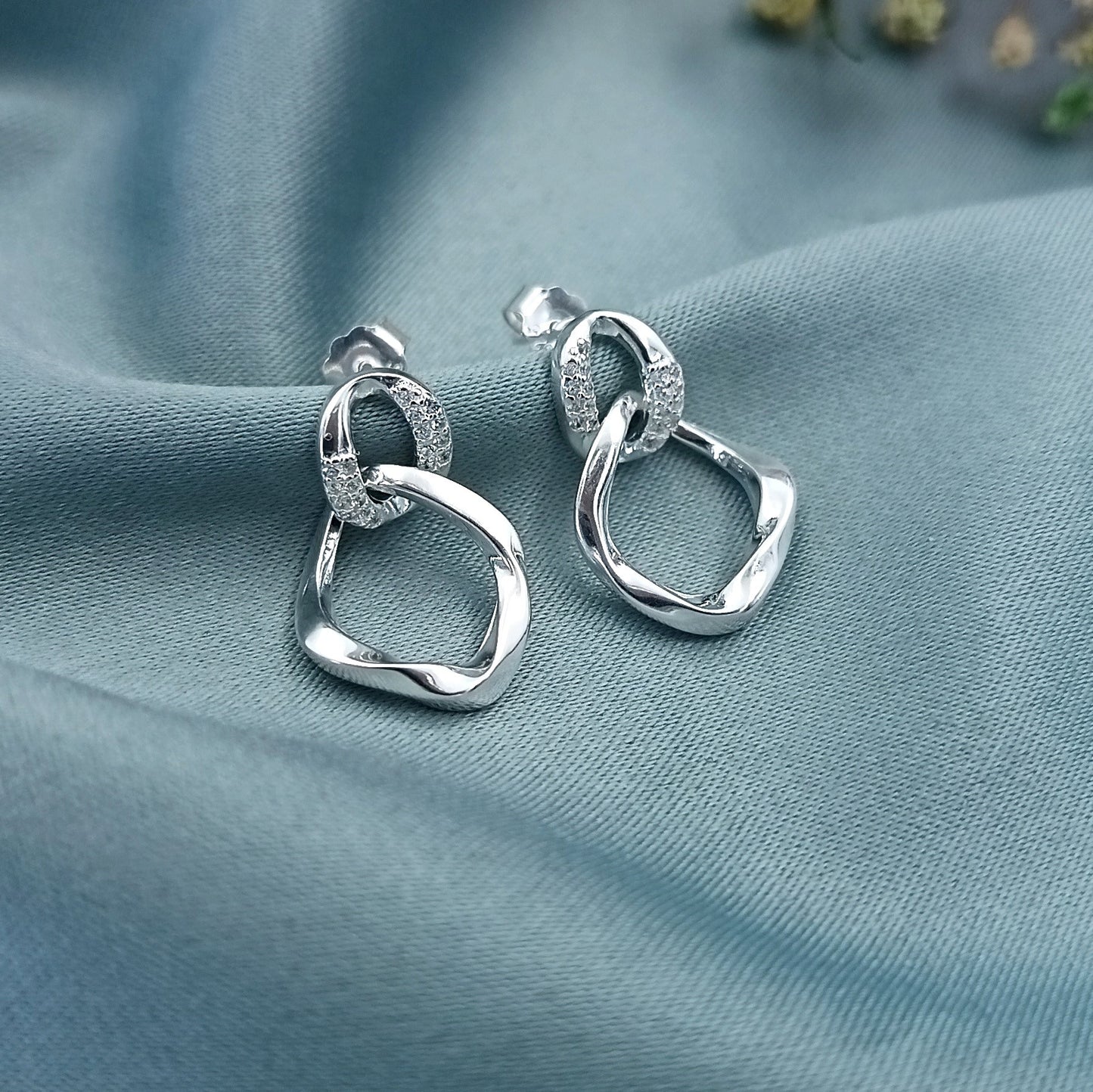 Aretes Largos Cadenita