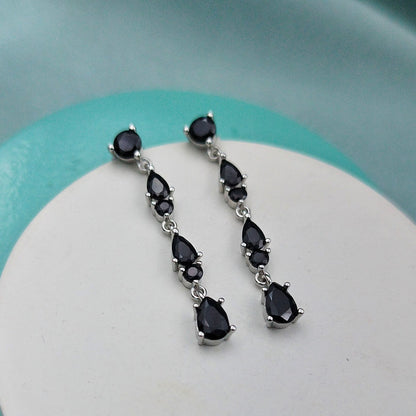 Aretes largos Chandelier