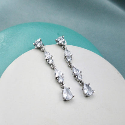 Aretes largos Chandelier