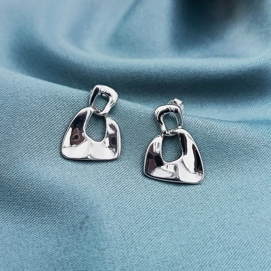 Aretes Largos Trapecios