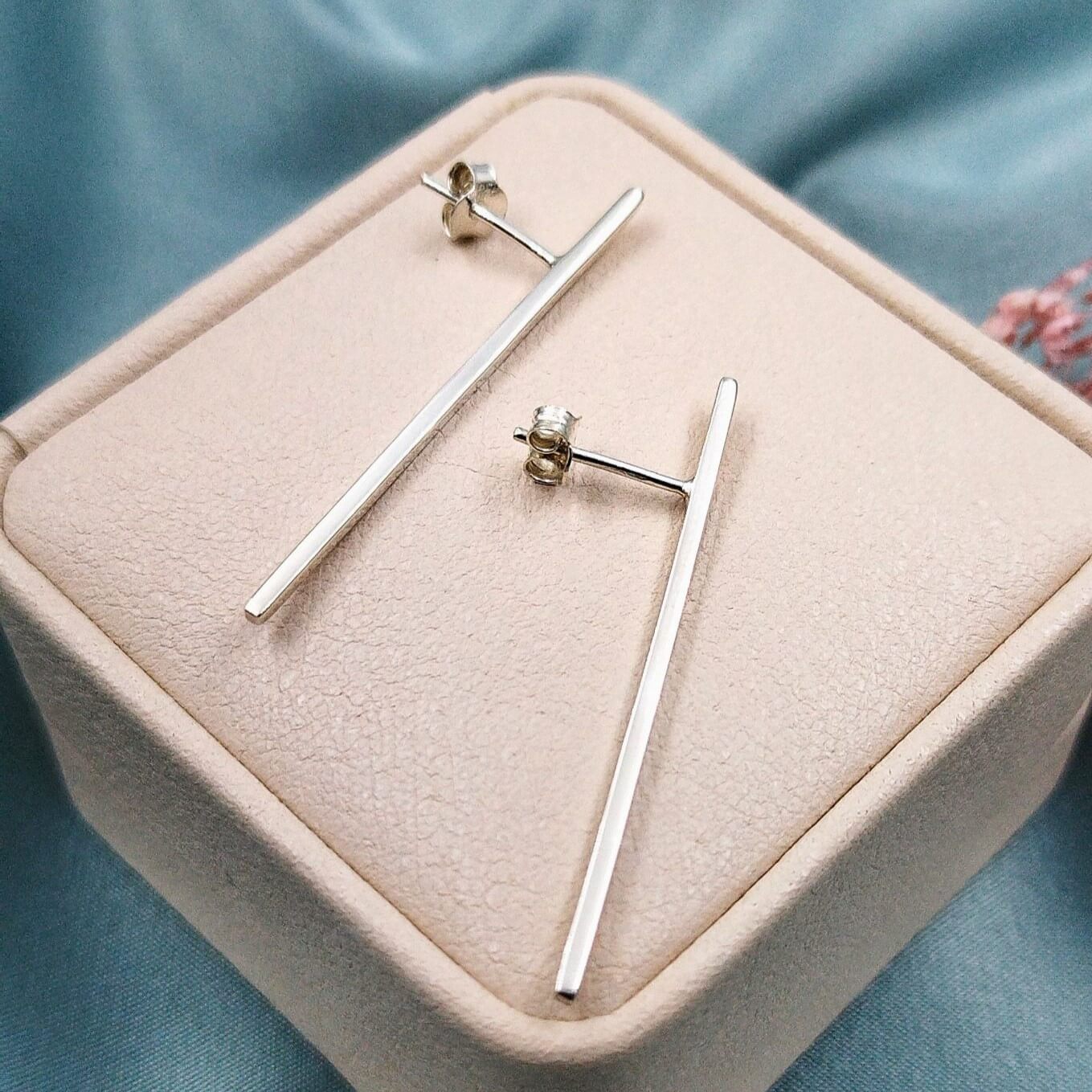 Aretes largos Palitos