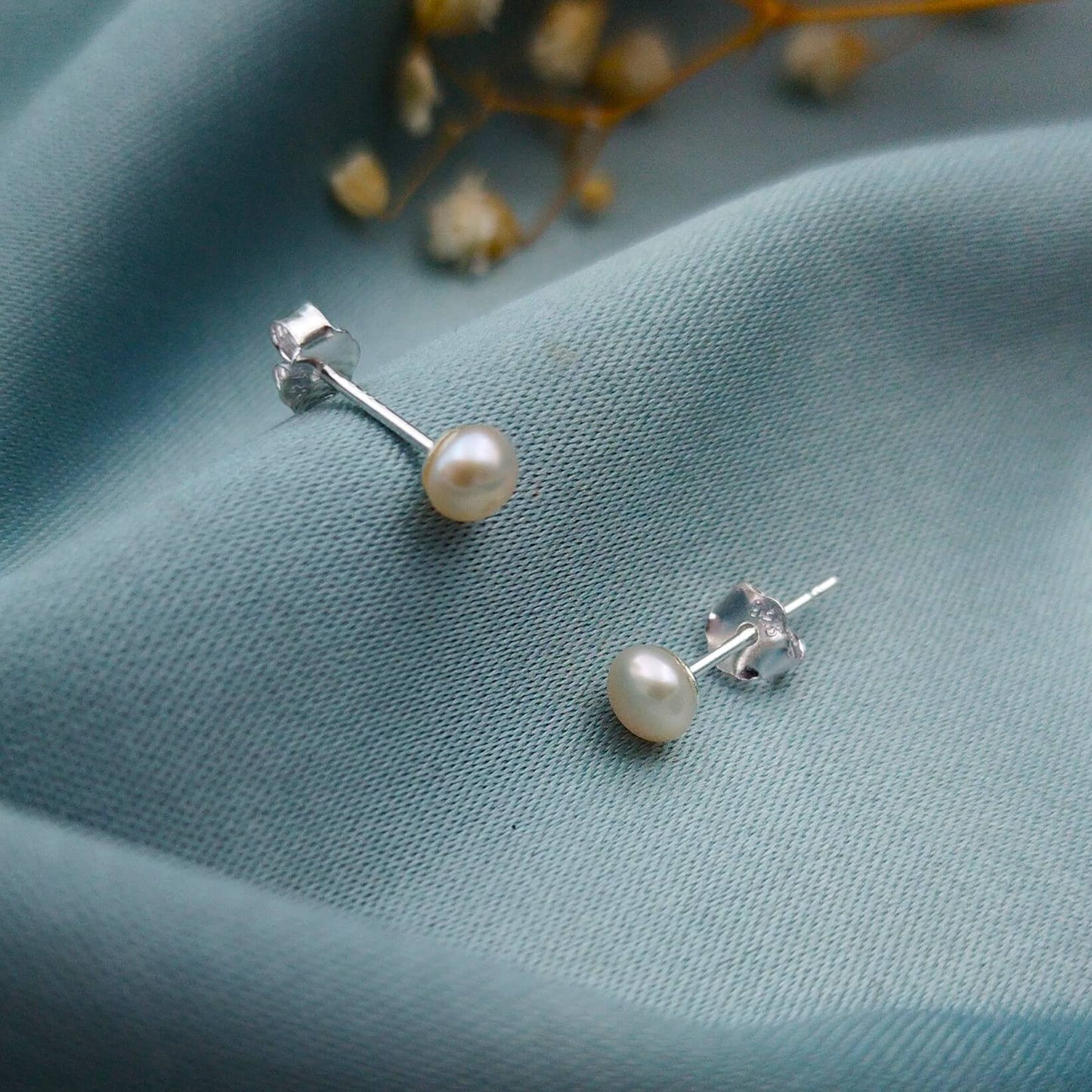 Aretes Perlas