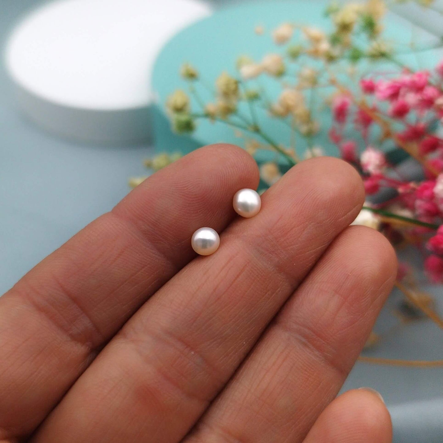 Aretes Perlas