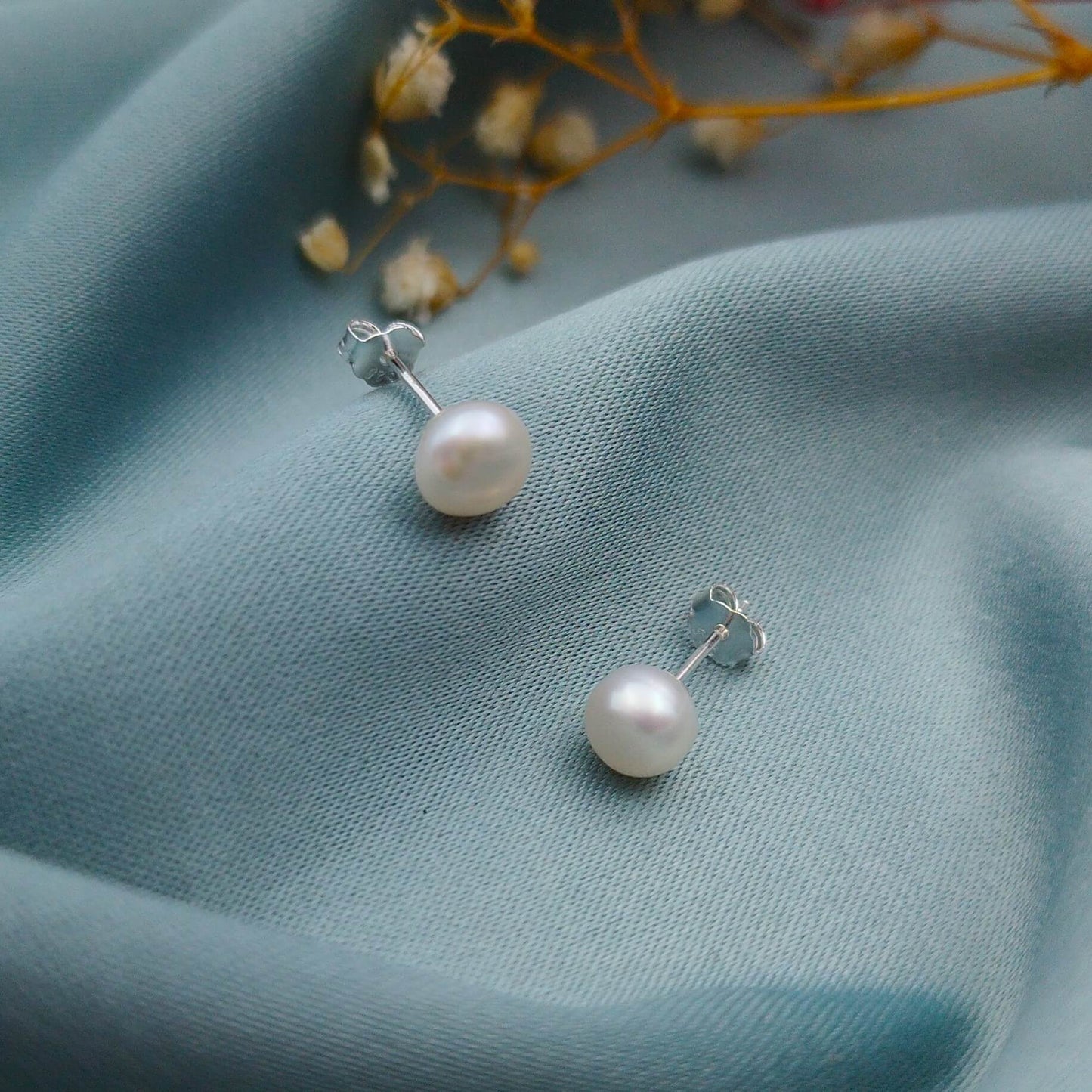 Aretes Perlas
