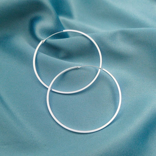 Argollas tubo cuadrado con bisagra