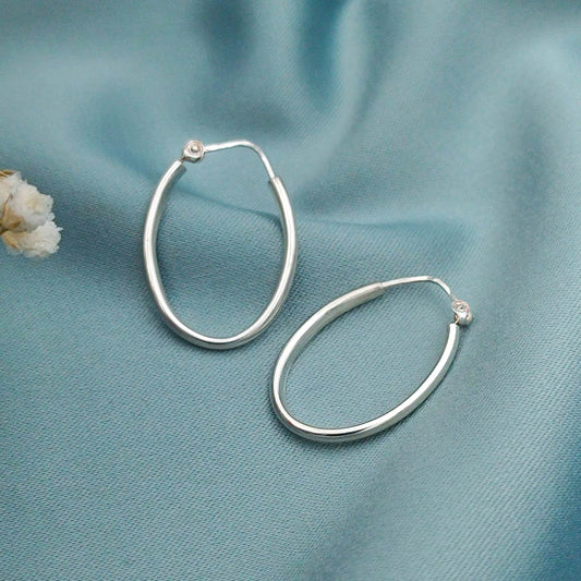 Argollas Ovaladas con bisagra 2mm