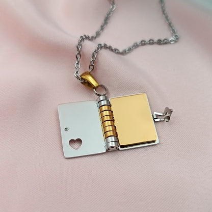 Collar Diario de Recuerdos (personalizable)