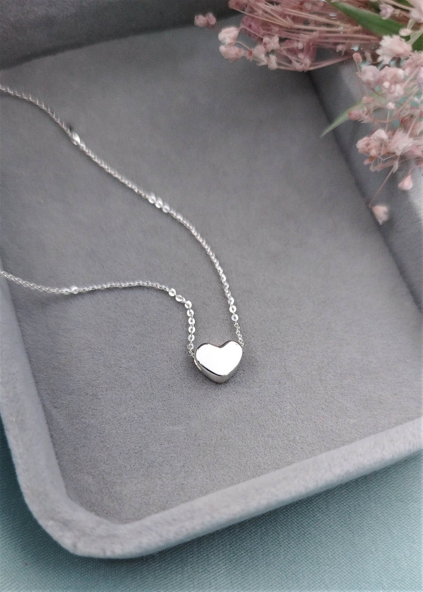 Collar Corazón 3D mediano