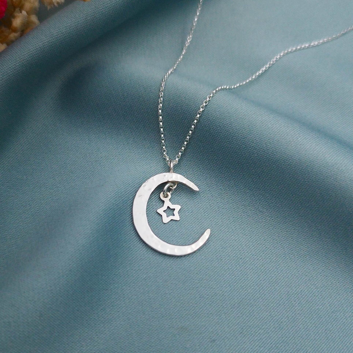 Collar Luna y estrella