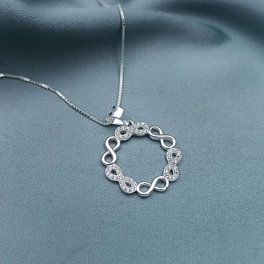 Collar Círculo de infinitos