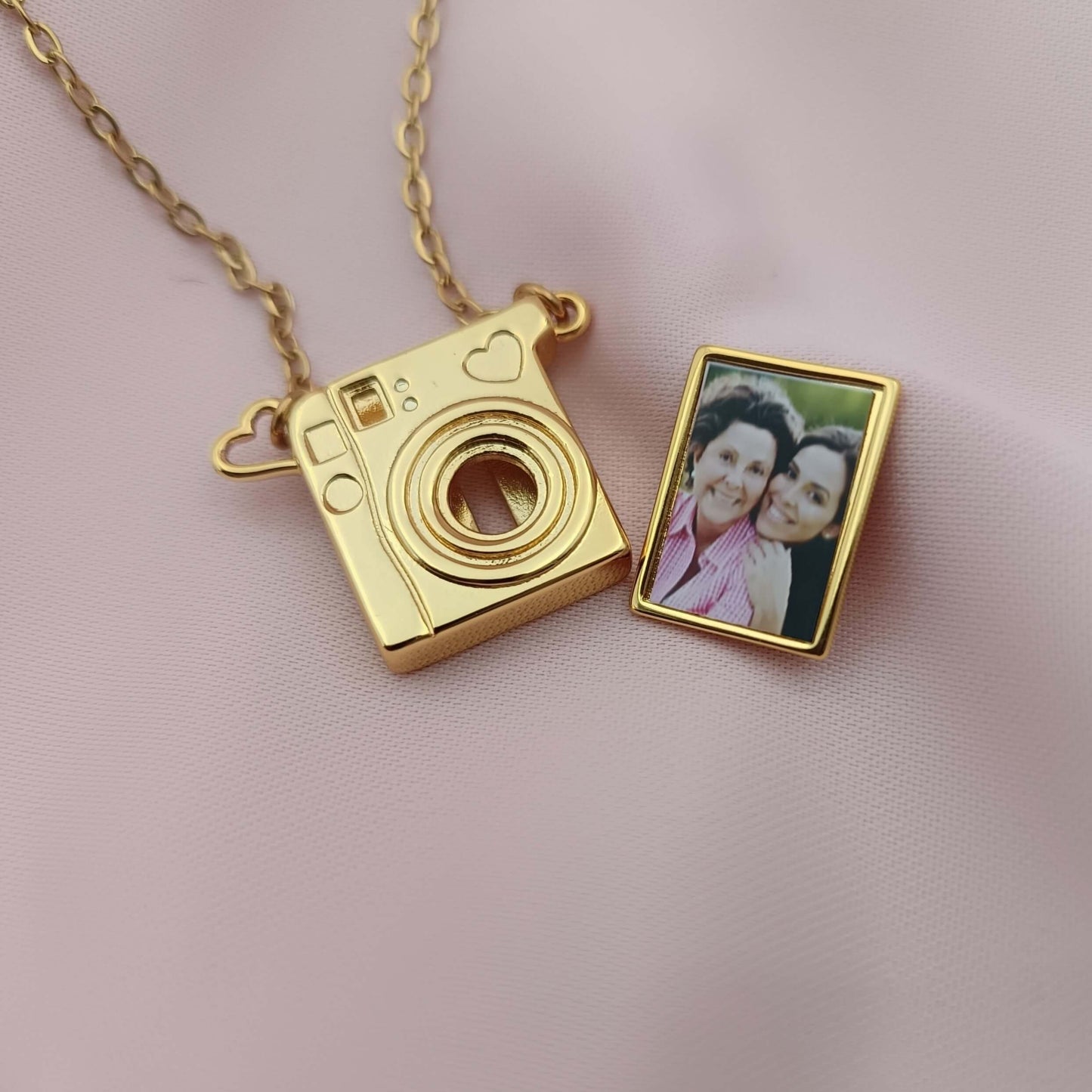 Collar Mini cámara con foto desplegable