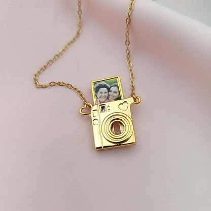 Collar Mini cámara con foto desplegable
