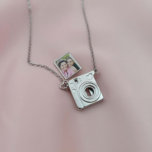 Collar Mini cámara con foto desplegable