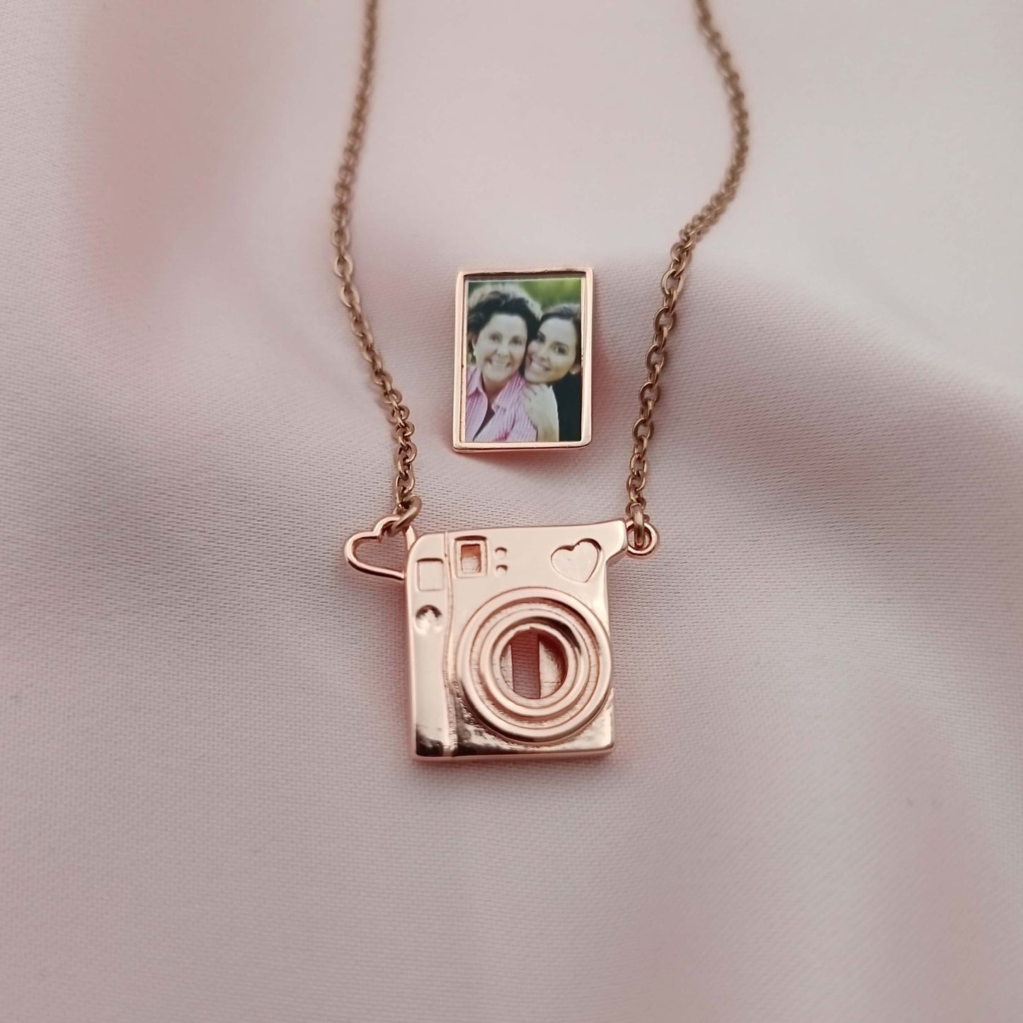 Collar Mini cámara con foto desplegable